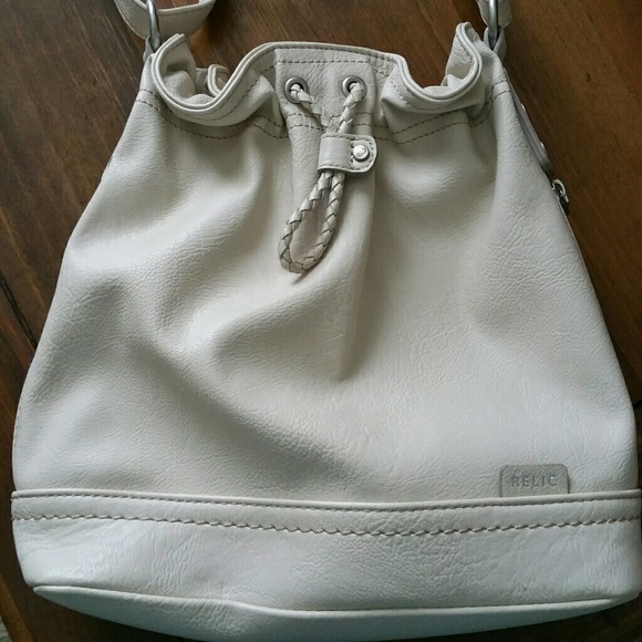Cream Relic Purse with an Adjustable Strap - Picture 3 of 8